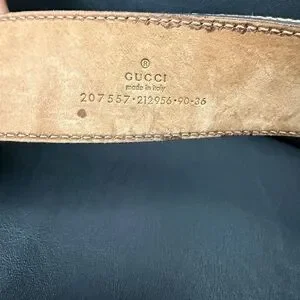 Gucci Tan and Gold Belt (Price Is Negotiable) Gucci | Accessories | Gucci Tan And Gold Belt Price Is  main image 2